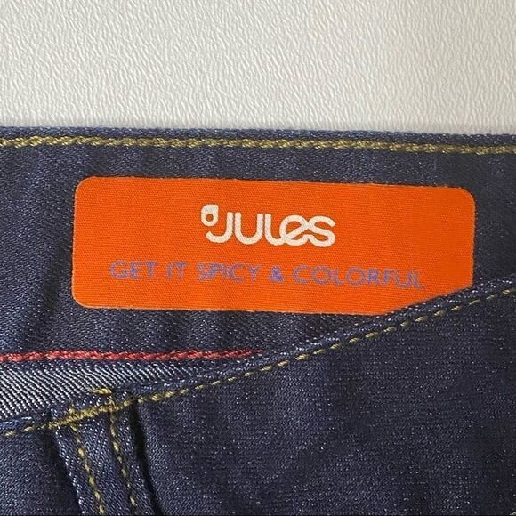Jules | Button Fly High Rise Slim Jeans - Picture 3 of 7